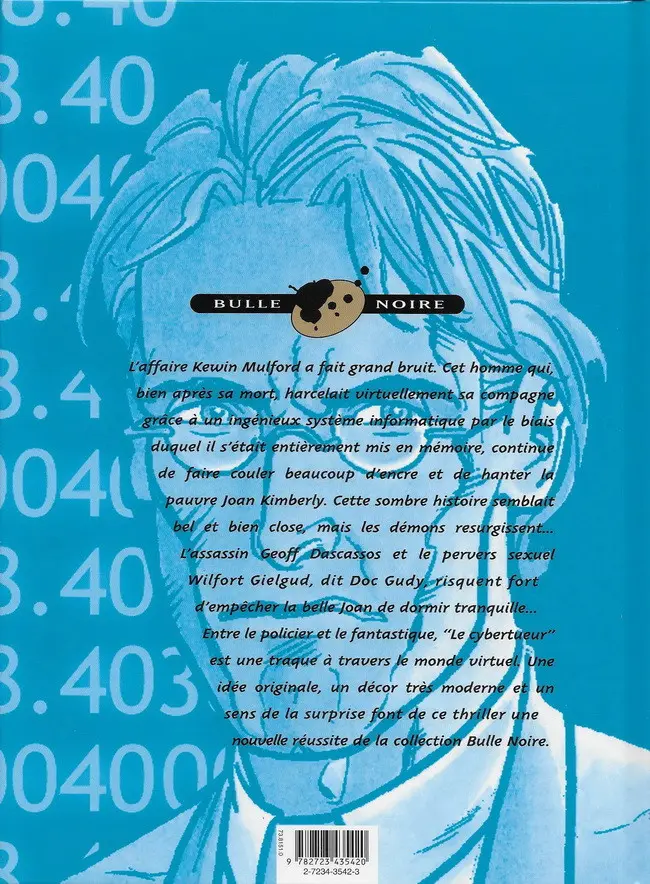 Verso de l'album Le Cybertueur Tome 3 Meurtres en réseau
