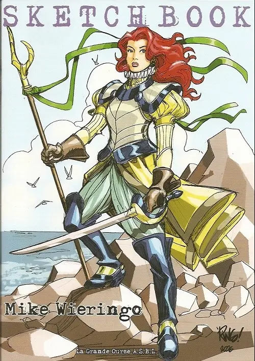 Verso de l'album Sketchbook Sketchbook Denis Bodart / Mike Wieringo