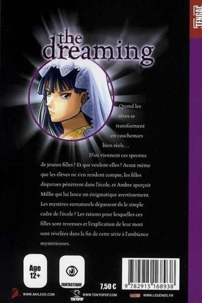 Verso de l'album The Dreaming Tome 3