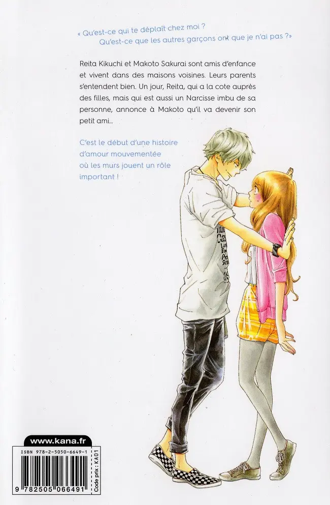 Verso de l'album Entre toi & moi Tome 1