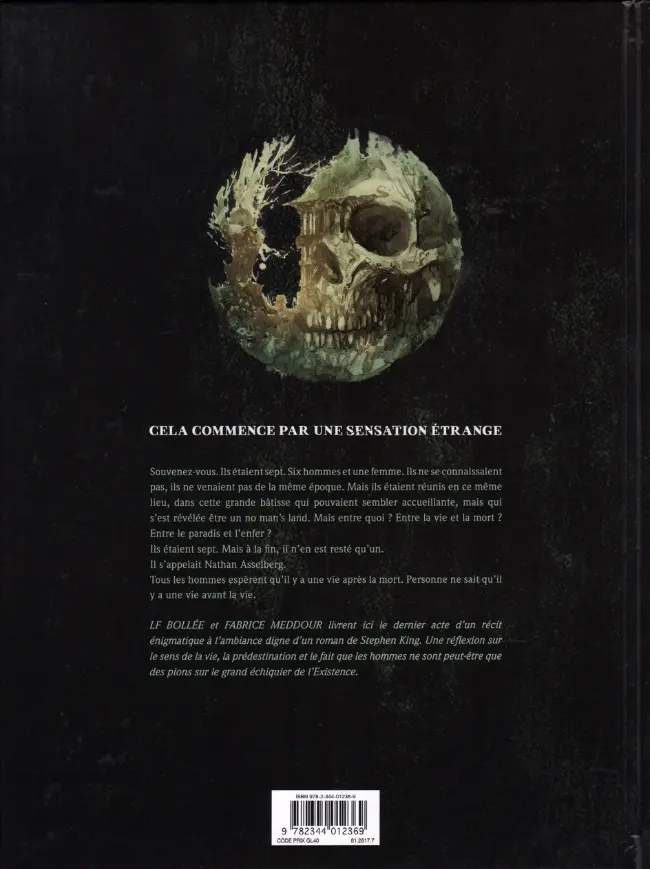Verso de l'album Espace Vital Volume 3
