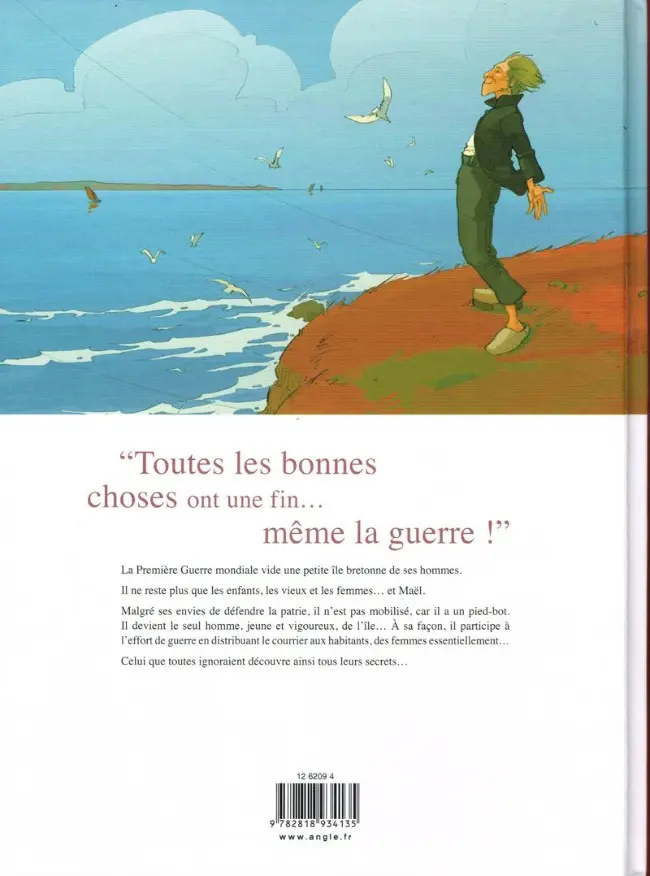 Verso de l'album Facteur pour femmes Livre 1