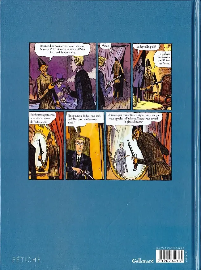 Verso de l'album Le Fantôme de l'Opéra Seconde partie