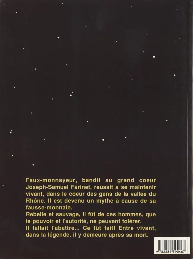 Verso de l'album Farinet
