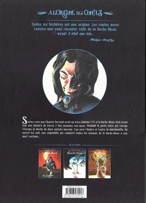 Verso de l'album À l'origine des contes Tome 1 La Barbe Bleue