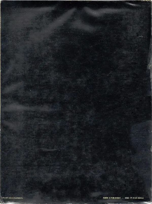 Verso de l'album Dessins du Monde