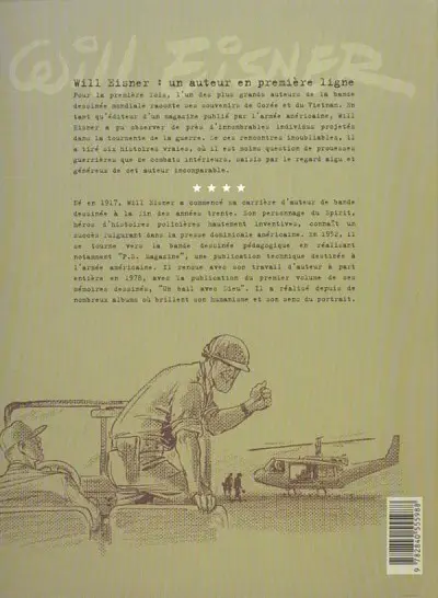 Verso de l'album Mon dernier jour au Vietnam Mémoires