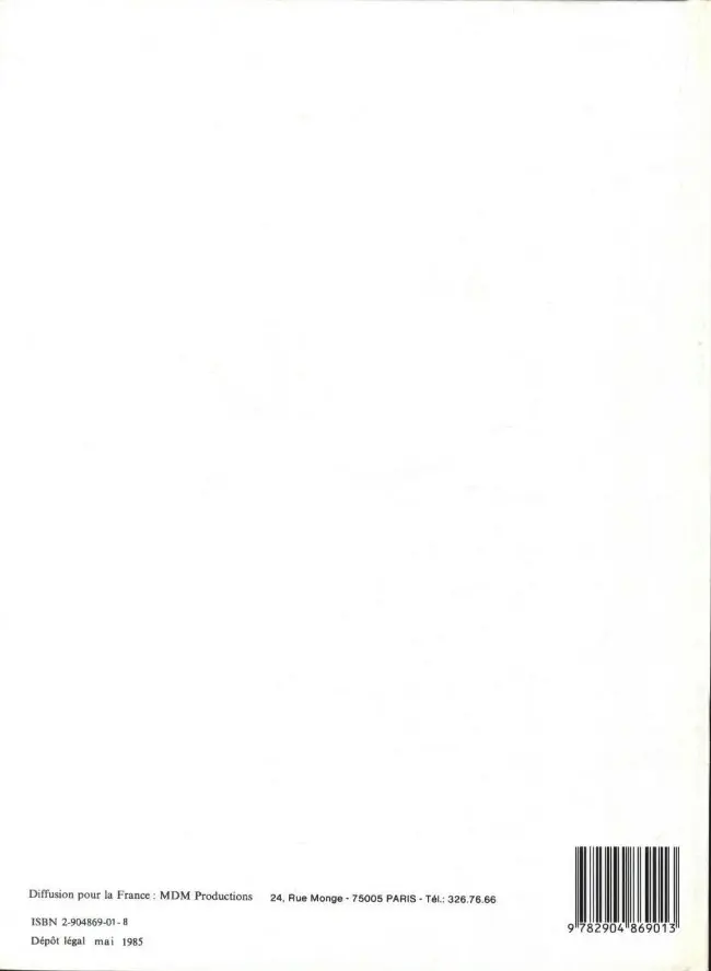 Verso de l'album Nathalie la petite hôtesse