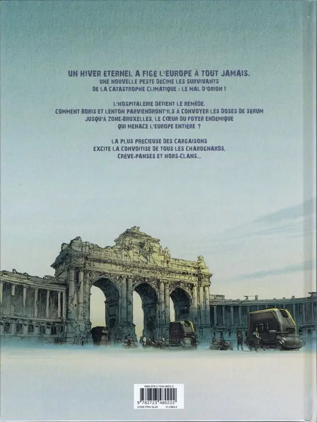 Verso de l'album Neige Fondation Tome 3 Le mal d'Orion