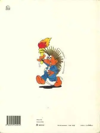 Verso de l'album Les Olympiades d'Arsinoë