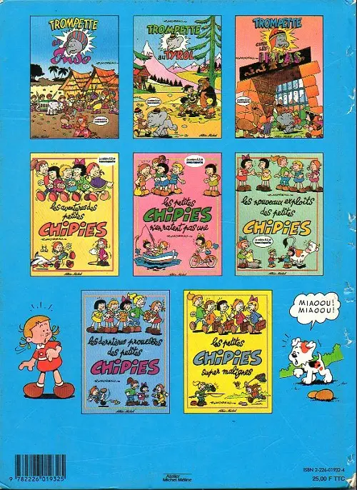 Verso de l'album Les Petites chipies Tome 4 Les dernieres prouesses des petites chipies