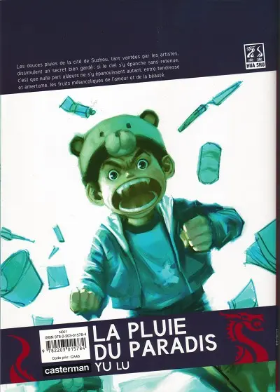 Verso de l'album La Pluie du paradis