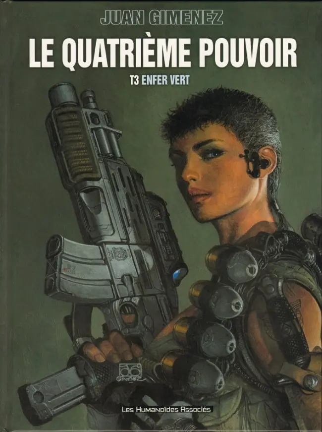 Couverture de l'album Le Quatrième pouvoir Tome 3 Enfer Vert