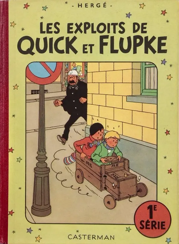 Couverture de l'album Quick et Flupke - Gamins de Bruxelles 1e série