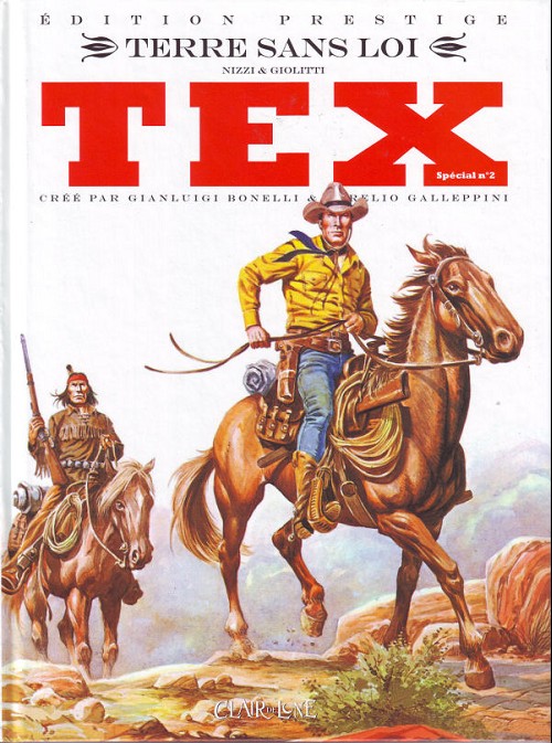 Couverture de l'album Tex (Spécial) Tome 2 Terre sans loi