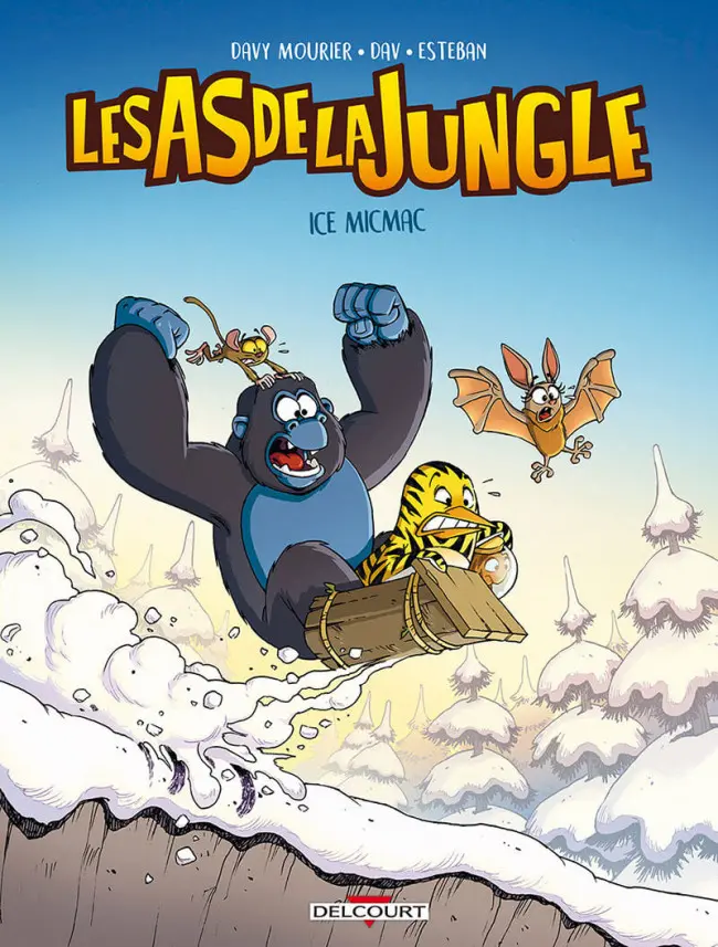 Couverture de l'album Les As de la jungle Tome 2 Ice micmac
