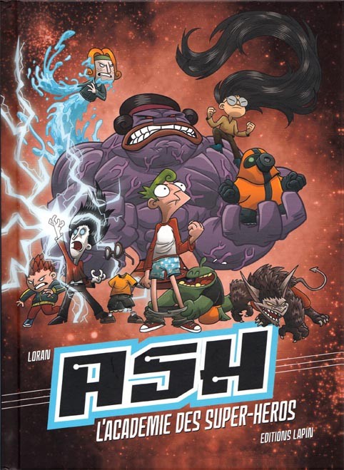 Couverture de l'album ASH - L'Académie des Super-Héros