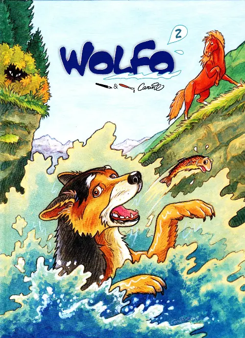 Couverture de l'album Wolfo Tome 2