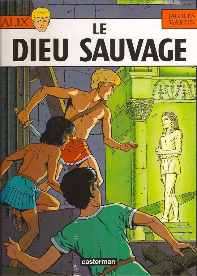 Couverture de l'album Alix Tome 9 le Dieu sauvage