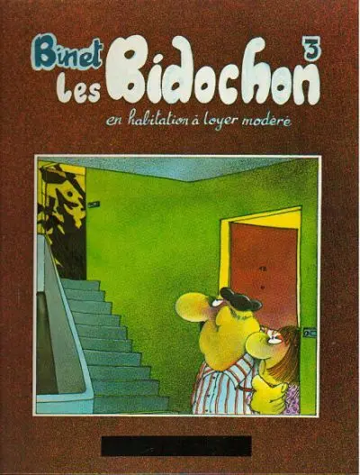 Couverture de l'album Les Bidochon Tome 3 Les Bidochon en habitation à loyer modéré