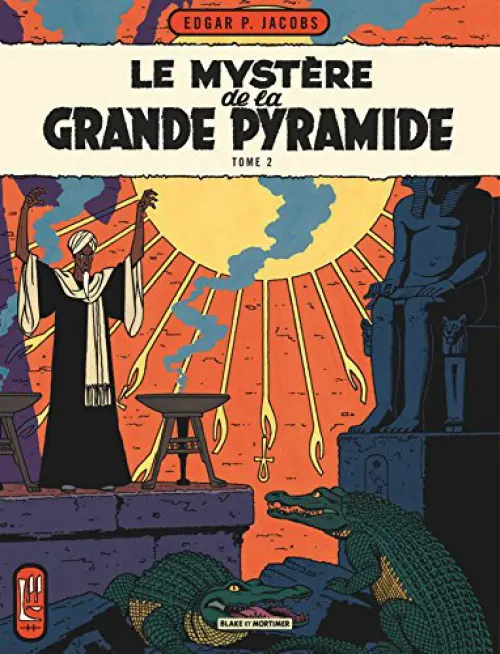 Couverture de l'album Blake et Mortimer Tome 5 Le Mystère de la Grande Pyramide - Tome 2