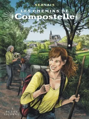 Couverture de l'album Les Chemins de Compostelle Tome 1 Petite licorne