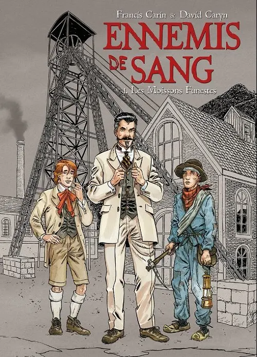 Couverture de l'album Ennemis de sang Tome 1 Les moissons funestes