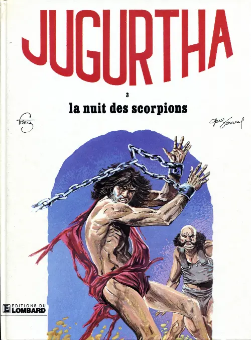 Couverture de l'album Jugurtha Tome 3 La nuit des scorpions