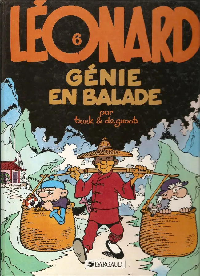 Couverture de l'album Léonard Tome 6 Génie en balade