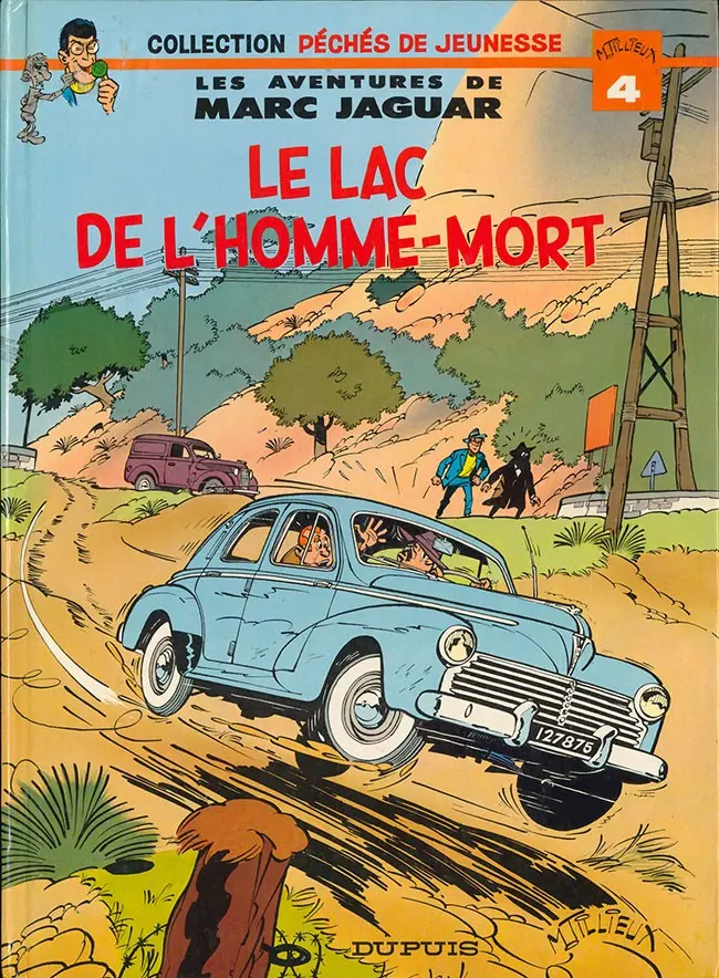 Couverture de l'album Marc Jaguar Tome 1 Le lac de l'homme-mort