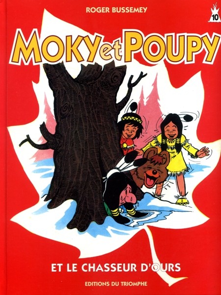 Couverture de l'album Moky et Poupy Tome 10 Moky et poupy et le chasseur d'ours