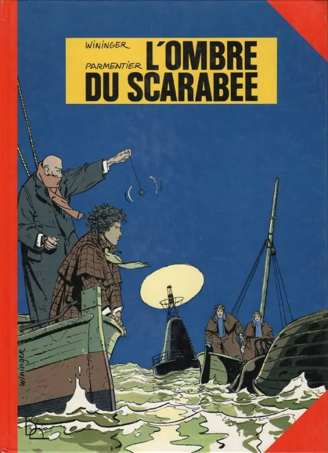 Couverture de l'album Nicéphore Vaucanson Tome 2 L'ombre du scarabée