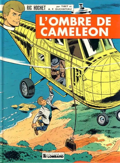Couverture de l'album Ric Hochet Tome 4 L'ombre de caméléon