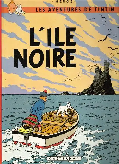 Couverture de l'album Tintin Tome 7 L'île noire