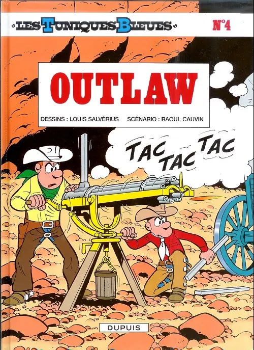 Couverture de l'album Les Tuniques Bleues Tome 4 Outlaw
