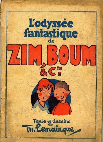 Couverture de l'album Zim, Boum, Niquet et Tif Rouge Tome 2 L'Odysée fantastique de Zim, Boum et Cie