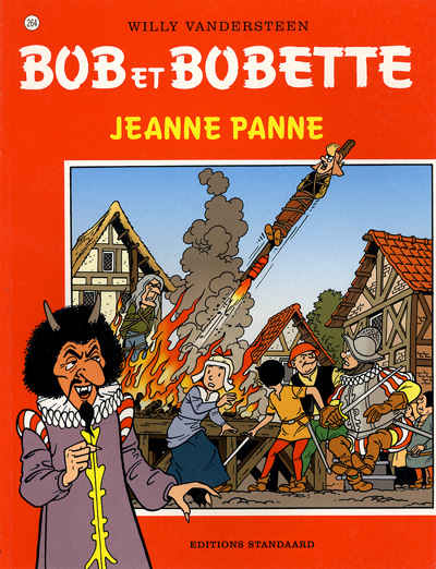 Couverture de l'album Bob et Bobette Tome 264 Jeanne Panne