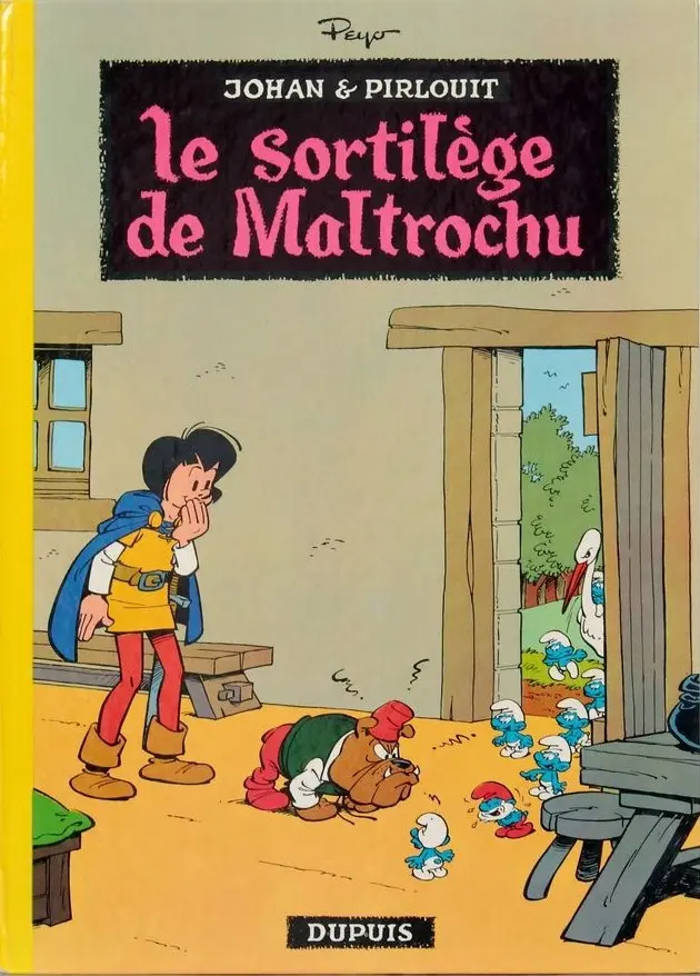 Couverture de l'album Johan et Pirlouit Tome 13 Le sortilège de Maltrochu