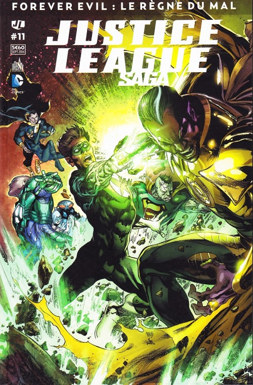 Couverture de l'album Justice League Saga #11 Forever Evil : le règne du Mal