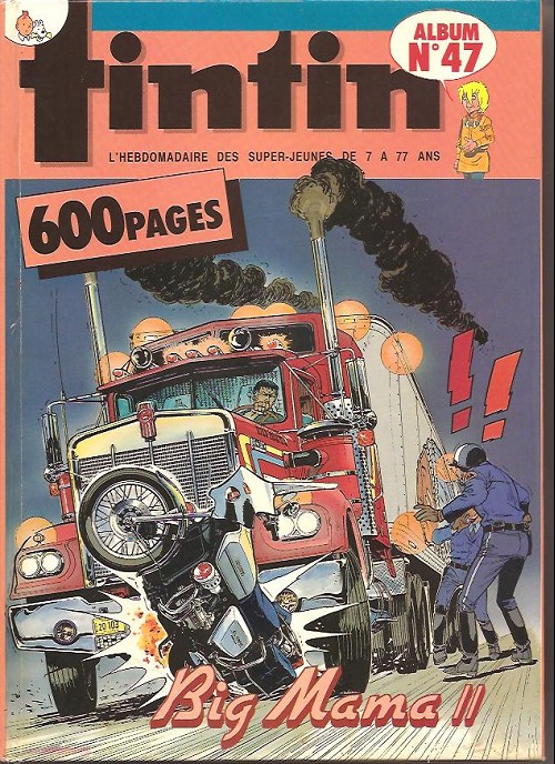 Couverture de l'album Tintin N° 47