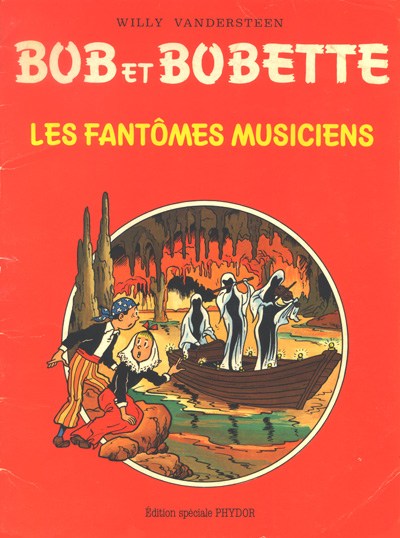Couverture de l'album Bob et Bobette (Publicitaire) Les Fantômes musiciens