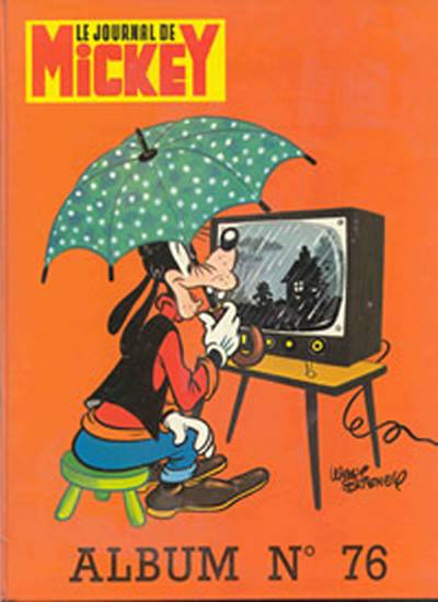 Couverture de l'album Le Journal de Mickey Album N° 76