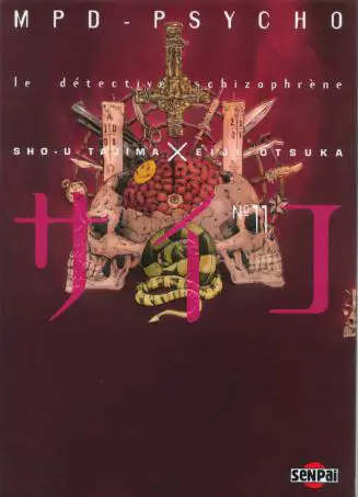 Couverture de l'album MPD-Psycho - Le détective schizophrène N° 11