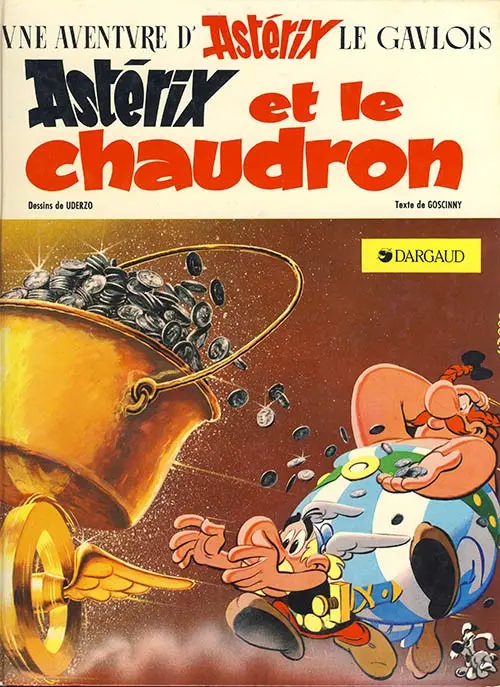 Couverture de l'album Astérix Tome 13 Astérix et le chaudron