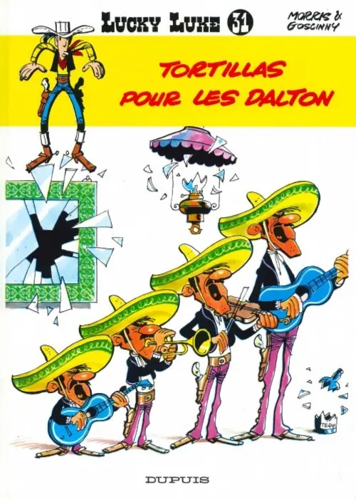 Couverture de l'album Lucky Luke Tome 31 Tortillas pour les Dalton