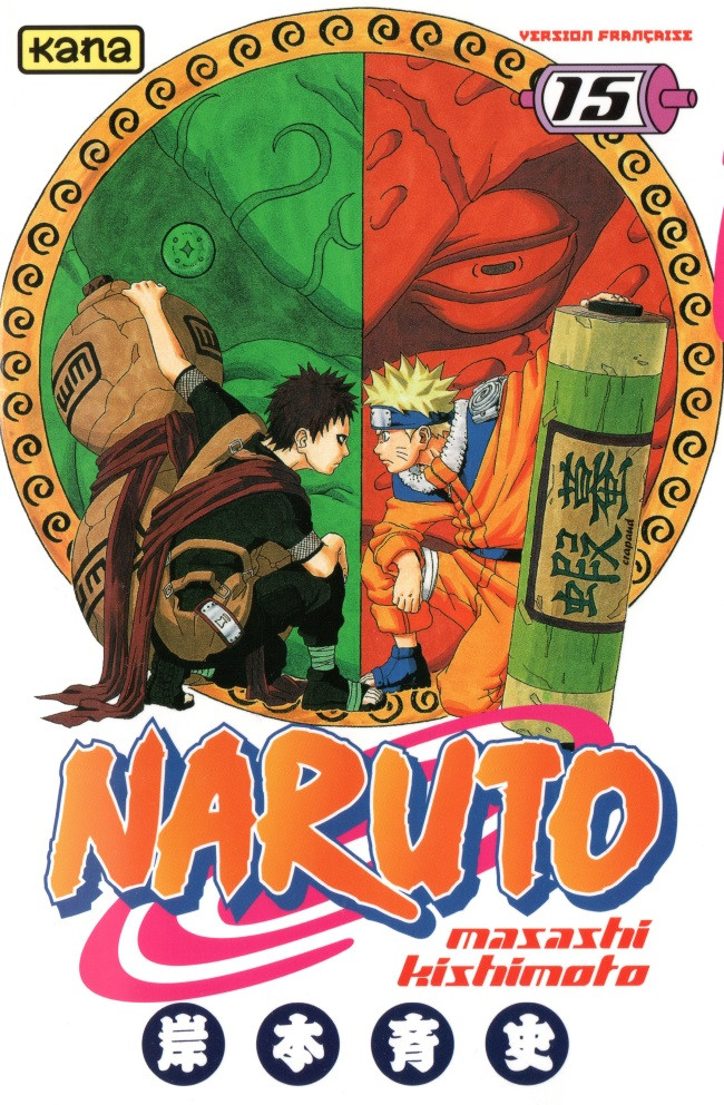 Couverture de l'album Naruto 15 Le répertoire ninpô de Naruto !!