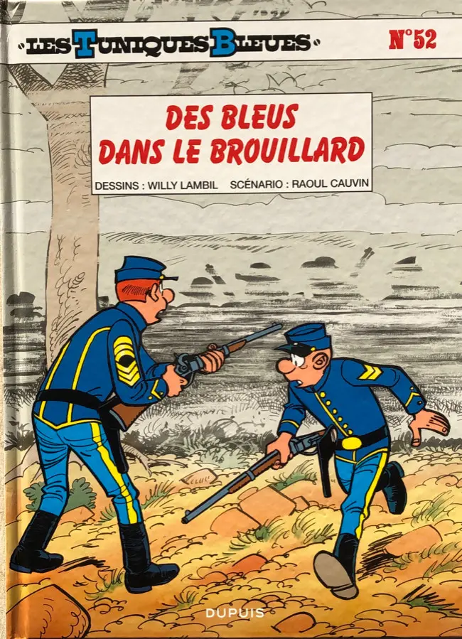 Couverture de l'album Les Tuniques Bleues Tome 52 Des bleus dans le brouillard