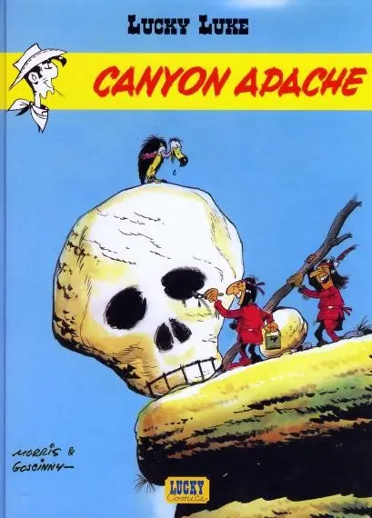 Couverture de l'album Lucky Luke Tome 37 Canyon Apache