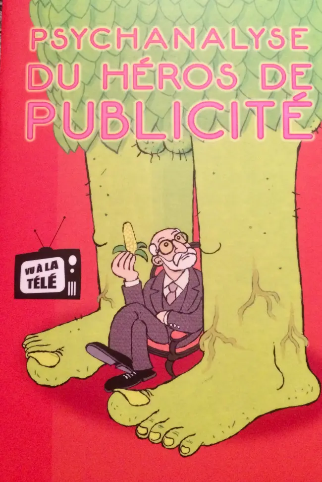 Couverture de l'album Psychanalyse du... Tome 12 Psychanalyse du héros de publicité
