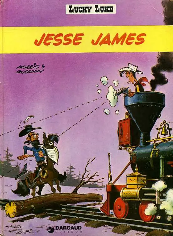Couverture de l'album Lucky Luke Tome 35 Jesse James